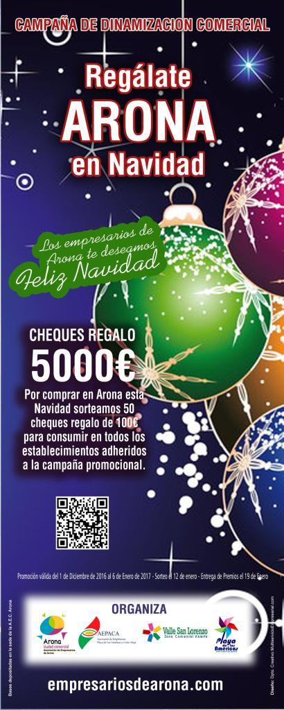 Este año, Regálate Arona por Navidad