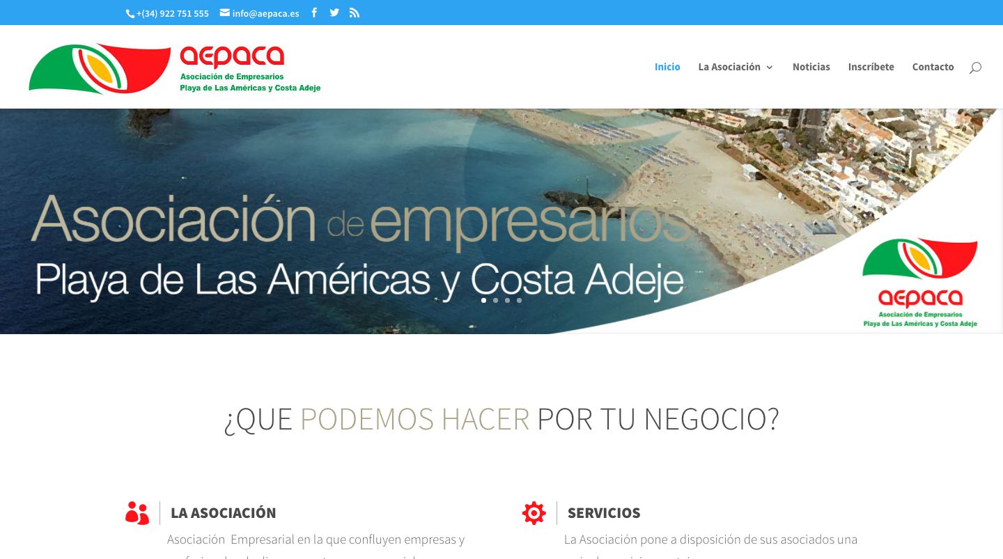 AEPACA estrena nueva web Corporativa