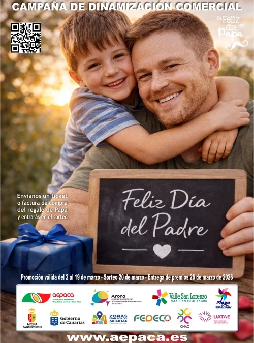 Cartel Día del Padre AEPACA 2026